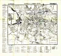 Карта Львова для Luftwaffe (2.5M), список объектов (нем.) и улиц (пол.-укр.)~ 2.7M