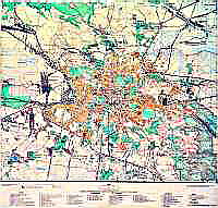 Карта Львова 1939-1944 гг.