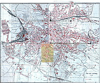 Карта Львова 1931 г., список улиц. (2M)