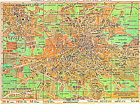 Карта Львова 1938 г. (W. Horbay) - 1M