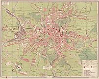 Львов 1929 - полная карта, список улиц. (2M)